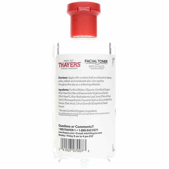 Witch Hazel Alcohol-Free Toner, THY